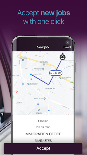 Palm Ride Driver Screen 3