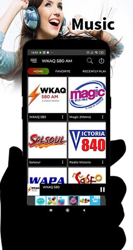 Android application WKAQ 580 AM Puerto Rico wkaq screenshort