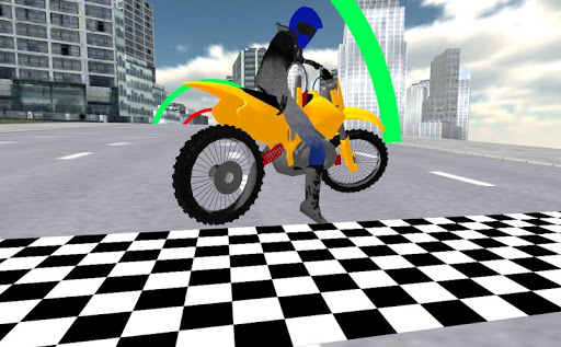 Android application Extreme Motorbike Racing 3D screenshort