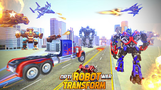 Multi Robot transform : Truck Robot war  screenshots 1