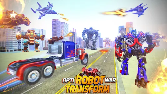 Multi Robot transform war game