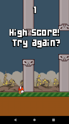 Retro Bird - 8 bit style game - Screenshot 3