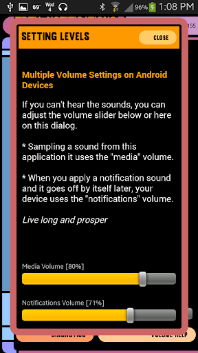 Trek Notifications LITE Screen 3