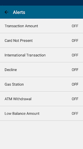 SkyOne Card Access Screen 3
