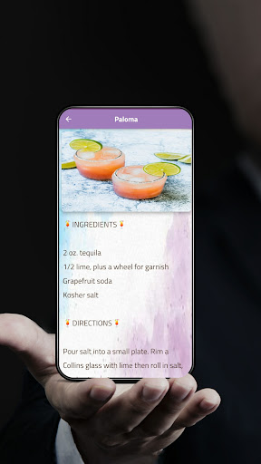 Cocktail Recipes Screen 2