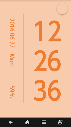 Simple Digital Table Clock