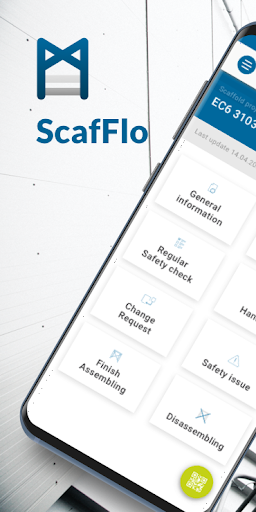 Android application ScafFlo screenshort