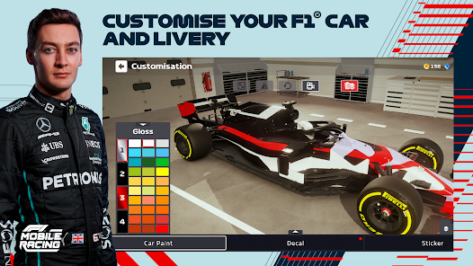 F1 Mobile Racing 2022 MOD APK 4.2.17 Money Game Gallery 2