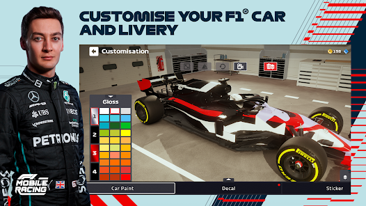 F1 Mobile Racing APK 2022 MOD (Unlimited Money) v3.6.22 Gallery 2