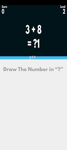 Android application Math Digit Draw-Just Math Game screenshort