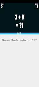 Math Digit Draw-Just Math Game