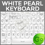 White Pearl Keyboard icon