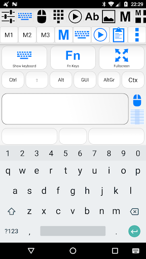 Android application USB Remote screenshort