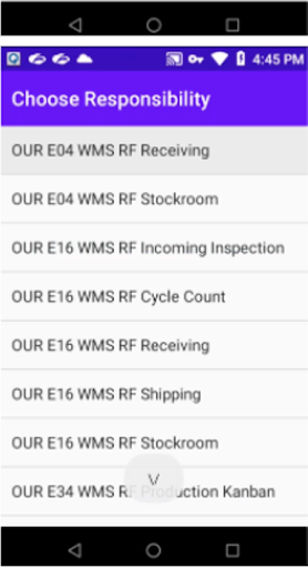 Android application WMS Emulator screenshort