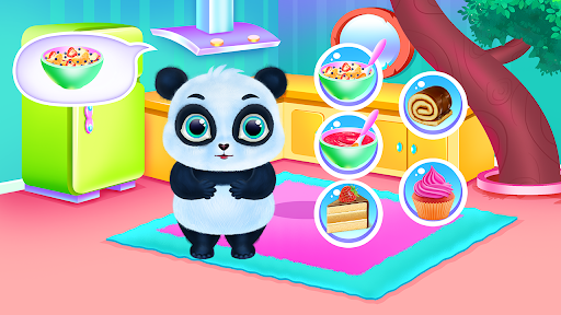 Cute Panda Caring and Dressup Screen 2