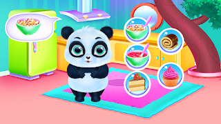 Cute Panda Caring and Dressup - Screenshot 2