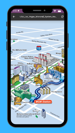Las Vegas Monorail 2024 Screen 3