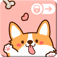 Corgi Cute Dog Puppy Art Kawaii Theme Screen Lock