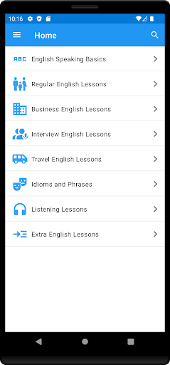 Screenshot of Learn English Speaking