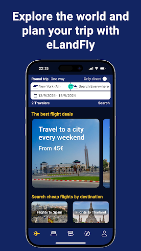 eLandFly - Travel deals Screen 3