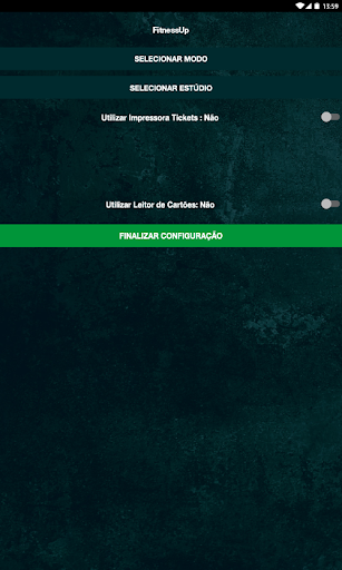Android application Tablet App FitnessUP screenshort