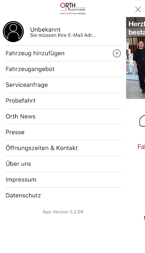 Orth Automobile GmbH Screen 2
