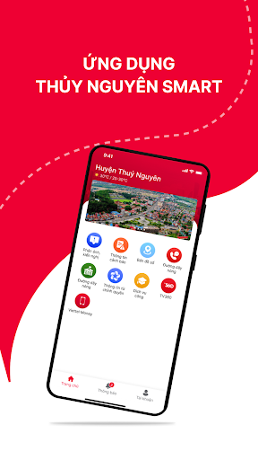 Android application Thủy Nguyên Smart screenshort