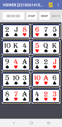 ZB PAO Card Memorizer Basic Screen 3