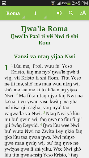 Babungo Bible Screenshot