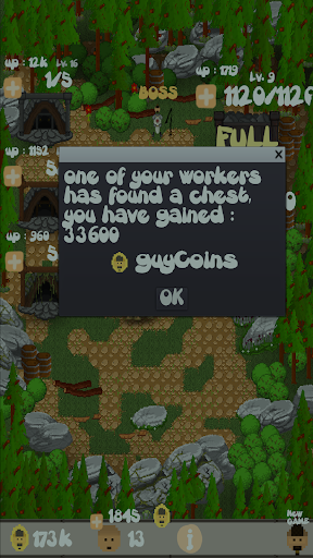 Mine BOSS Screen 2