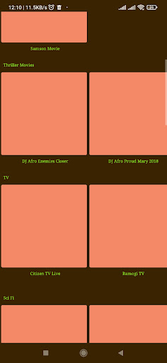 DJ Smith Movies App Screen 2