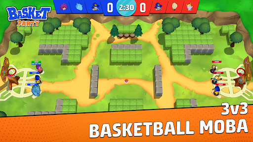 Android application Basket Party screenshort
