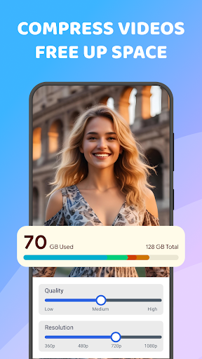 Screenshot of Compress, Reduce Video Size