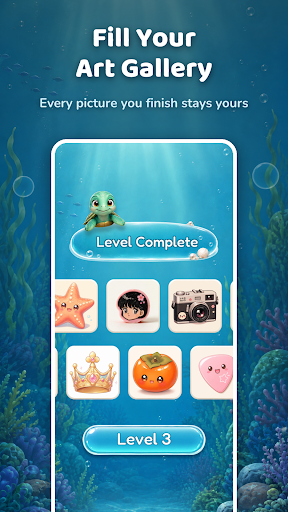 Anime Bubble: Merge Puzzle screenshot