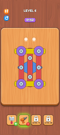Puzzle PingoScrew Plank Game