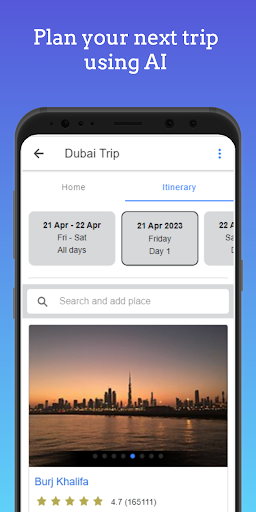 YANA: Your Travel Companion Screen 2