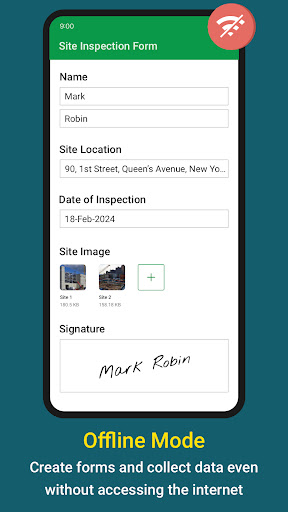 Mobile Forms App - Zoho Forms Screenshot 3 - AppWisp.com