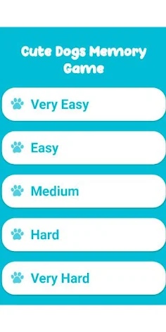 Cute Dogs Memory Game - Screenshot 2