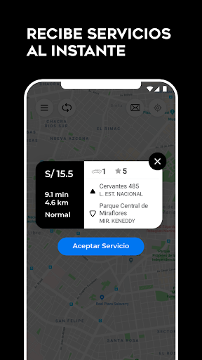 Taxi Premium Conductor Screen 2