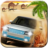 Desert Racing Off Road Jeep 3D icon