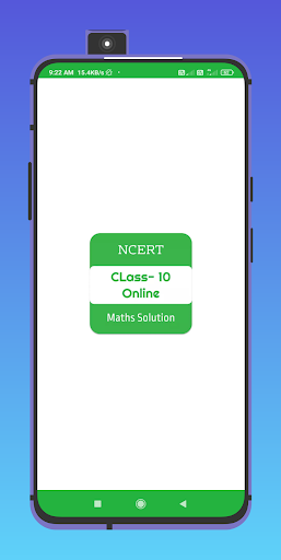 Android application Class 10 Maths Solution Guide screenshort