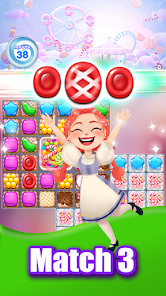 Captura 9 Candy Go Round - Sweet Puzzle  android