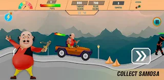 Motu Patlu Hill Racing Journey - Screenshot 1