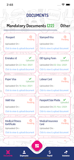 VowFirst HRMS Screen 3