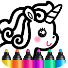 Bimbi giochi da colorare!🎀 Disegnare per ragazze! 1.7.2.2