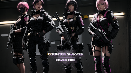 Android application Counter Shooter: Cover Fire screenshort
