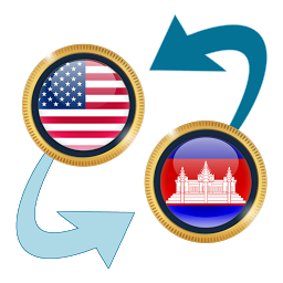 Imagem do ícone Dólar EUA x Rial cambojano