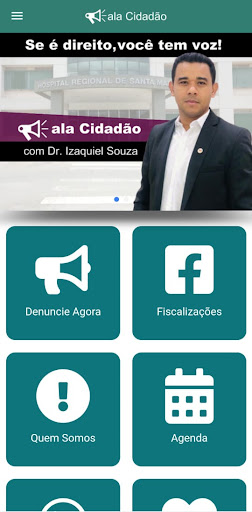 Android application Fala Cidadão DF - Dr Izaquiel screenshort
