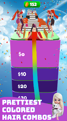 JoJo Dancing Hair Race 3D Game - Screenshot 3