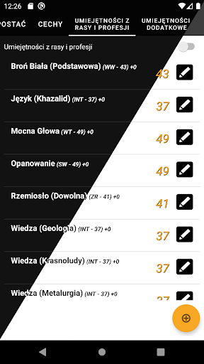 WRPG 4ed Karta postaci